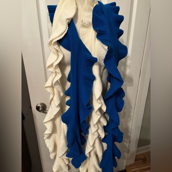 2 Talbots wool blend scarves NWT $49.50 retail - Picture 1 of 11